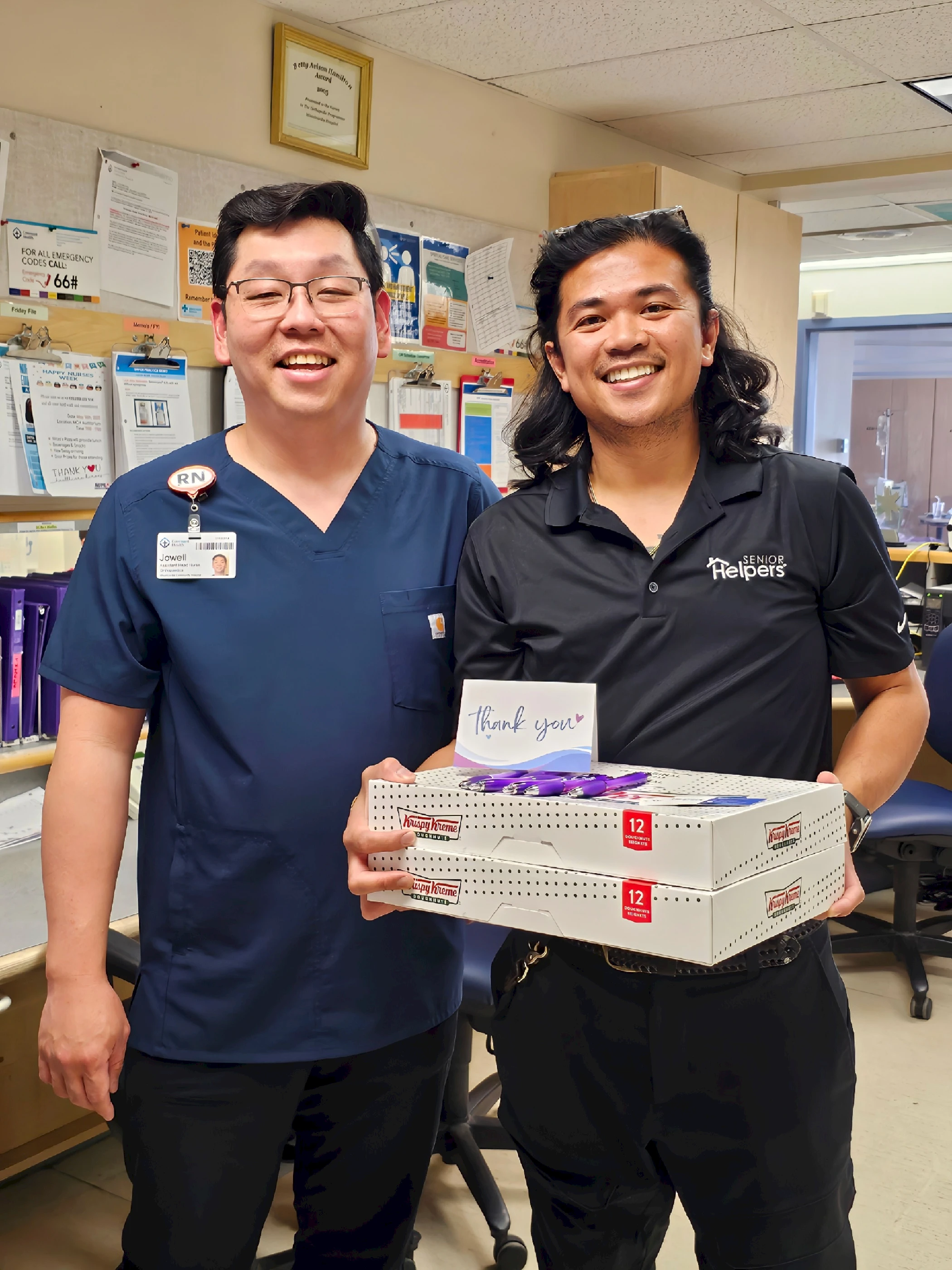 We had the pleasure of visiting and thanking the incredible nurses in the West Edmonton area for all that they do. Happy National Nurses Day! Your compassion, dedication, and care make all the difference.